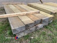 10x 94.5in x 8in x 4in Timber - 2