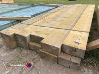 10x 94.5in x 8in x 4in Timber - 3