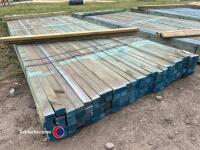 118in x 1.5in x 1in Timber