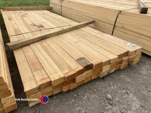 120in x 2.5in x 1.5in Timber