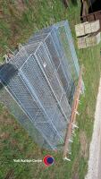 9 Metal Cage lockers, gc - 2