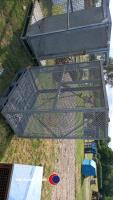 Galvanised gas bottle store - 2