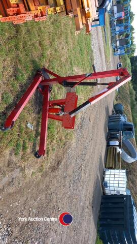 Engine hoist and pipe bender