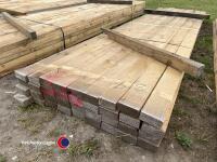 141.5in x 4in x 1.5in Timber - 2