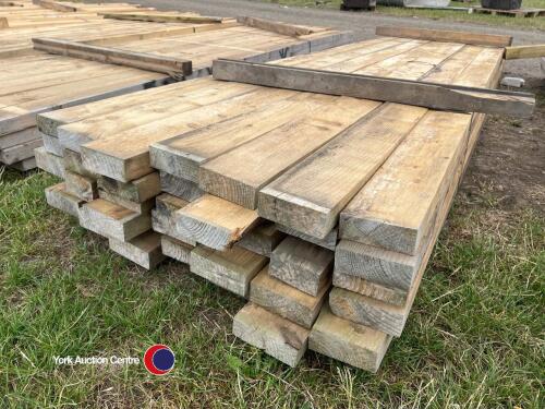 145.5in x 5in x 2in Timber