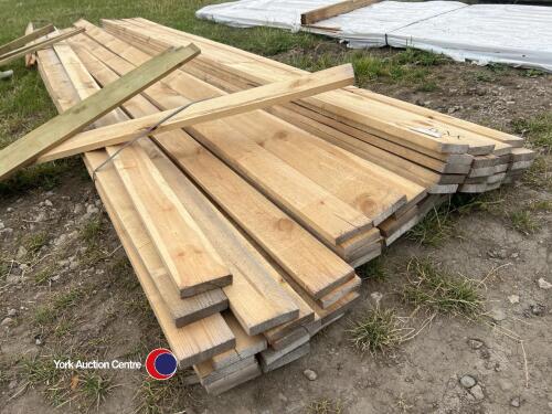 158in x 3.5in x 1in Timber