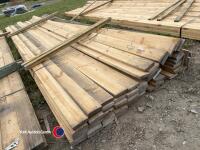 158in x 3.5in x 1in Timber