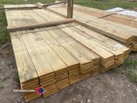 141.5in x 3.5in x 0.5in Timber