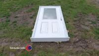 Eurocell plastic door with frame 1000mm x 2115mm - 2