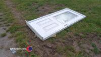 Eurocell plastic door with frame 1000mm x 2115mm - 3