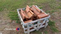 Quantity of ornate ridge tiles - 2