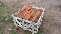 Quantity of ornate ridge tiles - 3