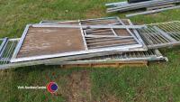 Stable wall top dividers. One centre two fronts and two sliding doors - 2