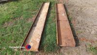 2 x channels 12x4 20mm thick - 2