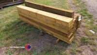 25 x softwood sleepers 200x100x2400 - 3