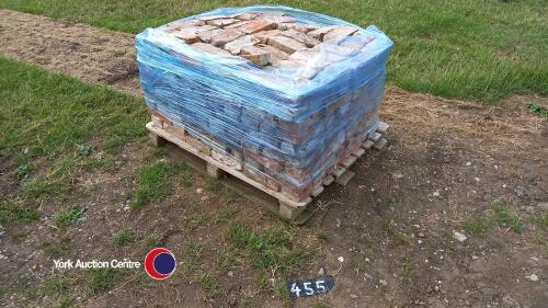 Hand clamped 2in bricks, approx 360