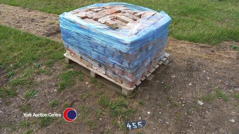 Hand clamped 2in bricks, approx 360