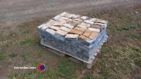 Pallet of mixed sized hand clamped bricks - 2