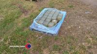 Pallet of blurred glass squares - 3