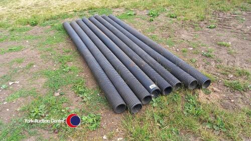 8 x 5in drainage pipes 10ft long