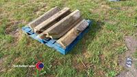 Pallet of reclaimed sandstone ridges - 3