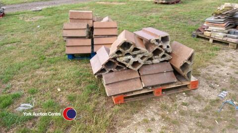 27 x wall covings, Edwardian terracotta