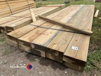 10x 142in x 8in x 3in Timber - 2