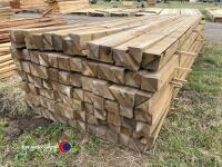 118in x 3in Triangular Timber