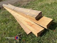 153in x 6in sloped off Timber - 2