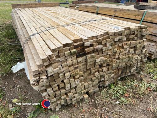 118in x 1.5in x 1in Timber