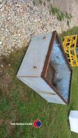 Steel storage box