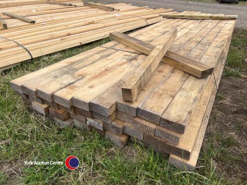 141.5in x 4in x 1.5in Timber