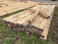 141.5in x 4in x 1.5in Timber