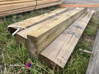 4x 94.5in x 7.5in x 4in Timber