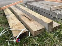 4x 94.5in x 7.5in x 4in Timber - 2