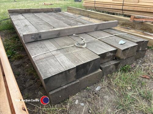95in x 7.5in x 4in Timber