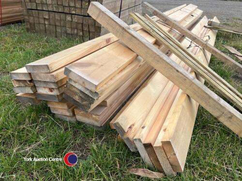 141.5in x 6in x 1.5in Timber