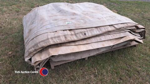 3 x sugar beet frost sheets, used