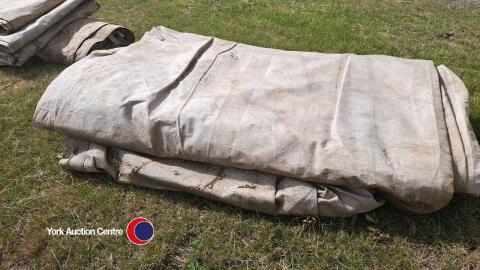 2 x sugar beet frost sheets, used