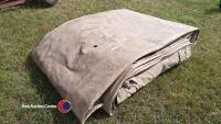2 x sugar beet frost sheets, used