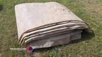 2 x sugar beet frost sheets, used - 2
