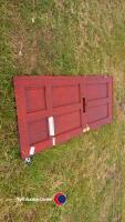 Wooden door, inc lock