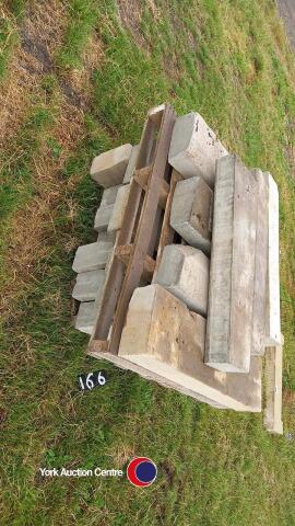 Pallet of new kerb stones