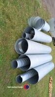 Ducting, various sizes up to 3000mm long also various bends included - 2