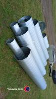 Ducting, various sizes up to 3000mm long also various bends included - 3