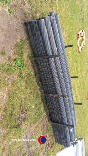 Pallet of drainage pipes etc