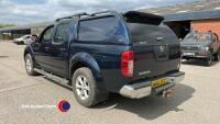 2012 Nissan Navara Tekna D/C DCI 188 pick up - double cab - AU12 ZFZ - diesel - 6 former keepers - CAT S - MOT 21.2.26 - 104850 miles - V5 in office - 3