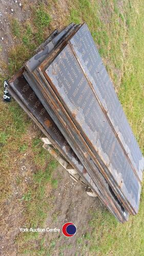 Pallet of buffalo board