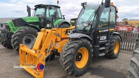 JCB 532-70 Agri Super Loadall, 130hp engine, 40kph power shift gearbox, boom suspension, heated seat, full spec, vgc, CAT N repaired. 290 hours, reg AJ23 FCC, 2023, V5 in office , key in office