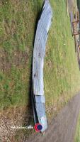 Quantity of curved corrugated sheets - 2